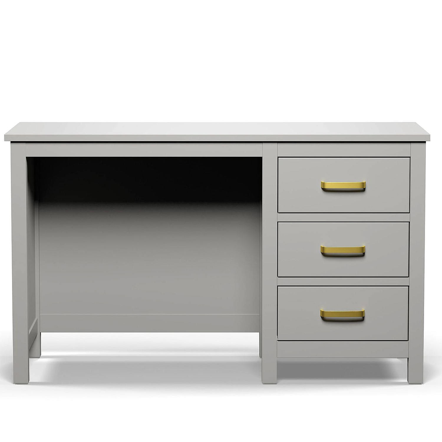 desk in grey